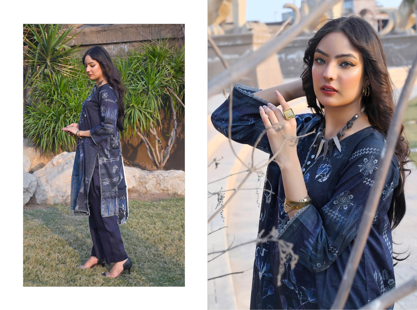 ๐ธ Khwaahish - Elegant 3-Piece Unstitched Suit ๐ธ