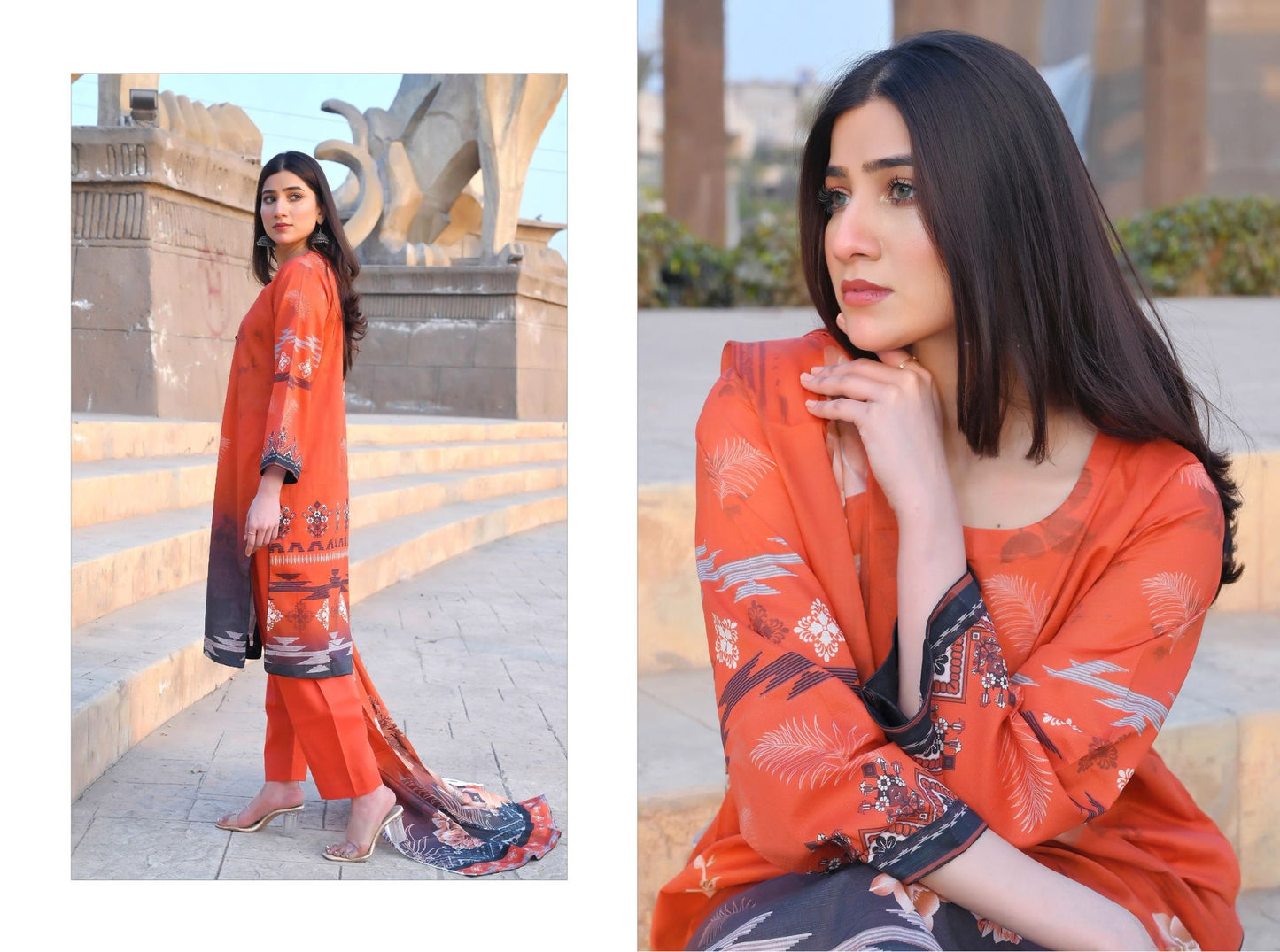 ๐ธ Khwaahish - Elegant 3-Piece Unstitched Suit ๐ธ