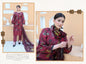 Florence - Festive Embroidered Luxury Lawn (Mustard Black)